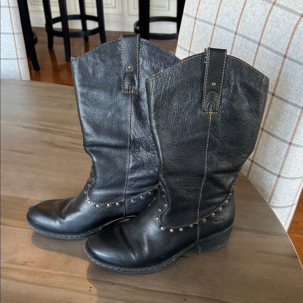 BOC BORN CONCEPT BOOTS RHONDA BLACK SIZE 7